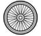 চাকা symbol